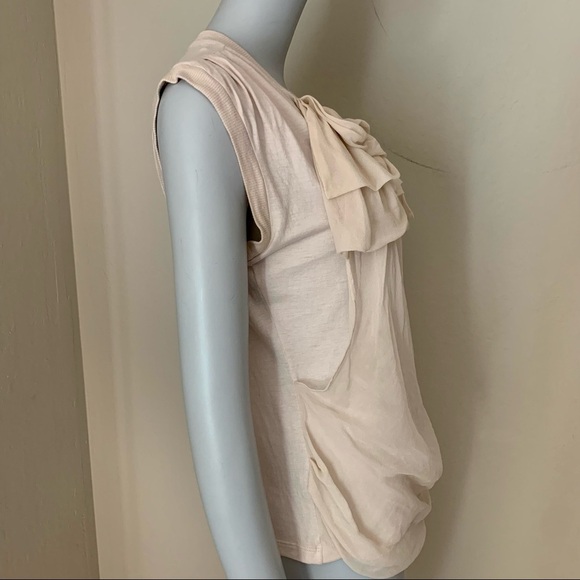 ROBERT RODRIGUEZ Blush Pink Knit Silk Top Size XS - Picture 4 of 16